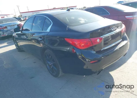 2014 Infiniti Q50 Sport из США, поврежденный, VIN JN1BV7AP5EM685677